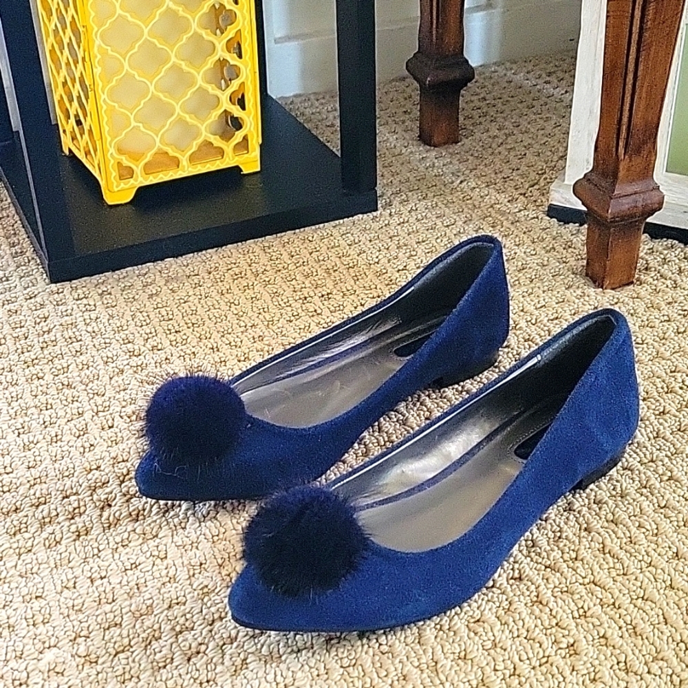 Mark Genuine Suade Flats Shoes